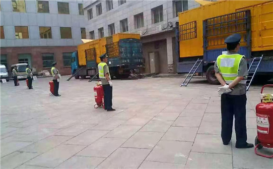 哈尔滨租赁发电机案例