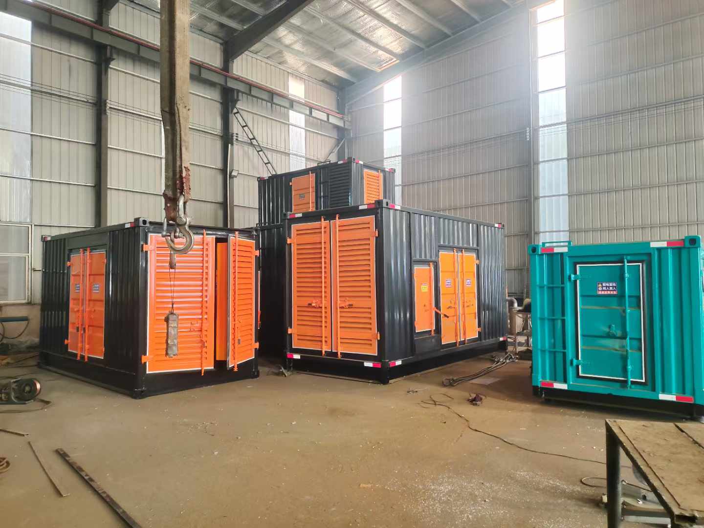 哈尔滨500kw柴油发电机组可以带动多少功率设备？